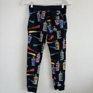 STELLA MCCARTNEY Kids Boy's Cartoon Spray Paint Can Sweatpants Size 10